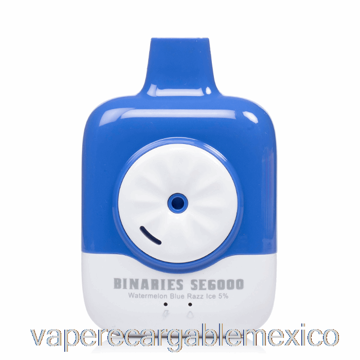 Vape Recargable Horizonte Binarios Se6000 Desechable Sandía Azul Razz Hielo